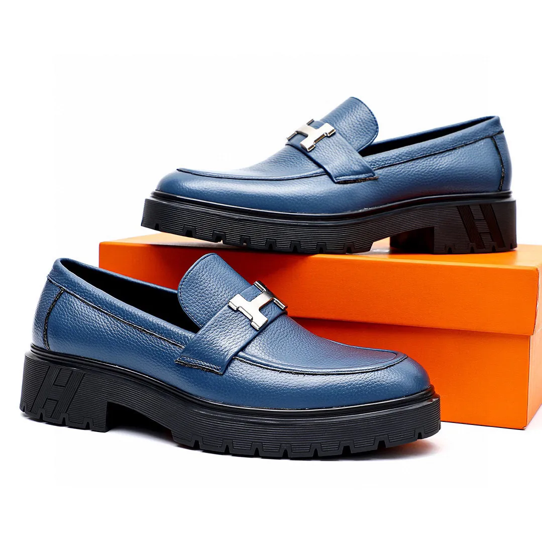 Men's shoes 💰680 💐[HERMES] popular men's shoes counter original items! The world's top brands...Luxury quality...//Fashion and high-end footwear 👍💪🏻...give you a low-key luxury comfort experience👍. The upper is made of pure Italian-imported original top-layer pebbled cowhide. Sweat-absorbent cowhide leather lining. Comfortable and breathable. The original rubber-plastic flower foam light outsole is high-end and classy. Luxurious and noble!! .. OEM factory shipment [Hug] stall.. Original plate. Welcome to taste..39-45 (38.45.46🉑️Customized)